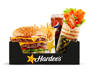 Whats New, Hardees, Super Wraptor Box